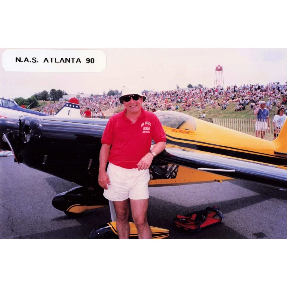 1990 N.A.S. Atlanta Air Show Ben Russell Aircraft Photo - Picture 1 of 2